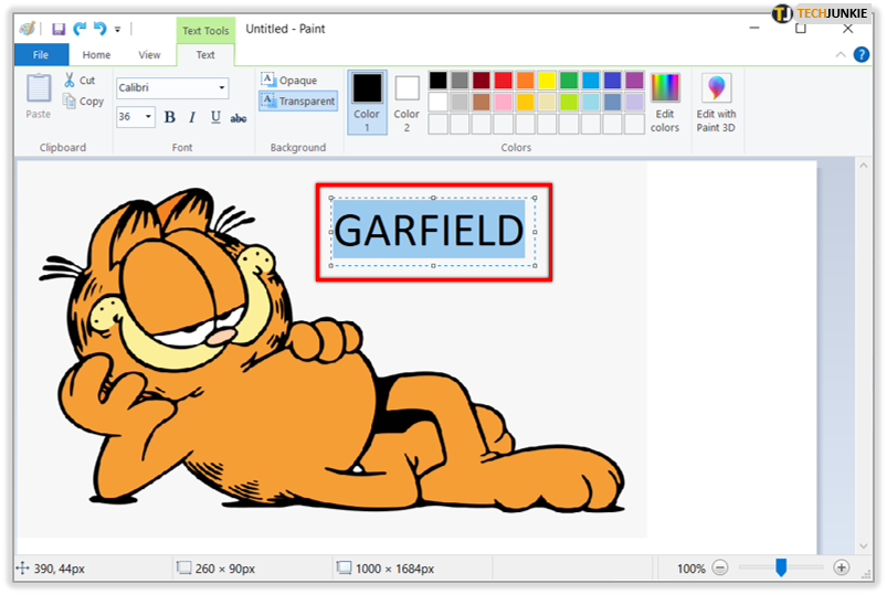 Download How To Add Color And Rotate Text In Ms Paint