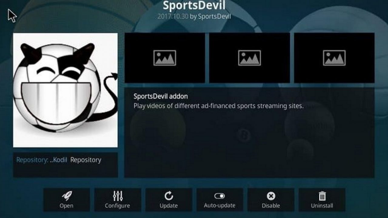 How To Install SportsDevil on Kodi