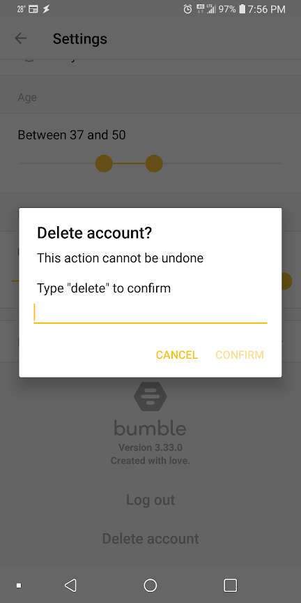 From how to bumble education profile remove How to