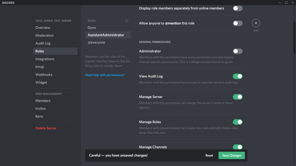 How To Add Manage And Delete Roles In Discord - cool names for roles in discord