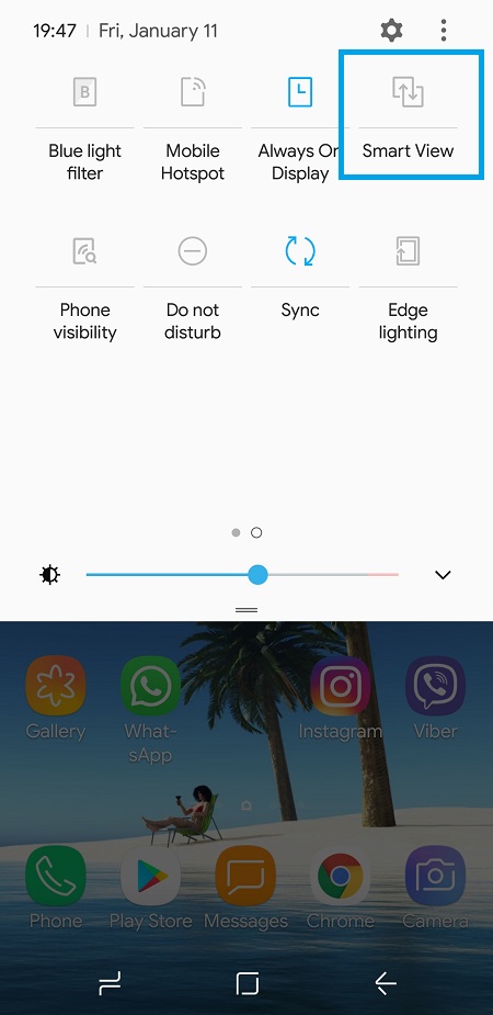 Galaxy S8 How To Mirror My Screen Tv Or Pc Galaxy S8 How To Mirror My Screen