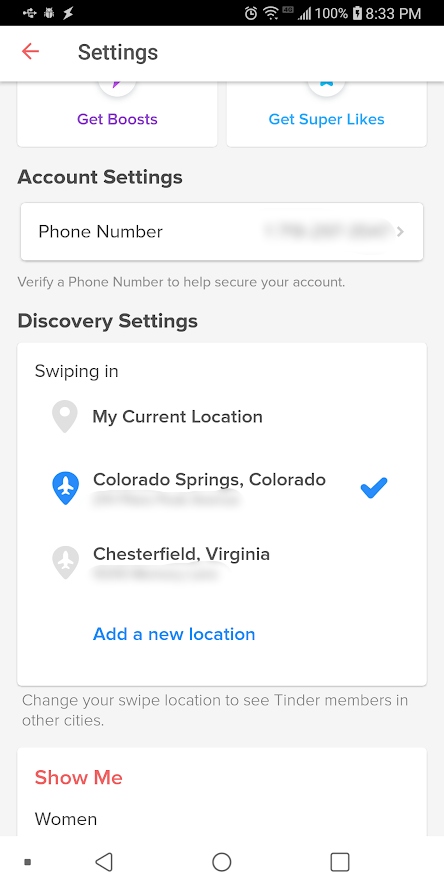 Tinder location to change my how Changes Tinder