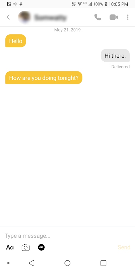 Tinder message first when to send 25 Solid