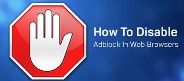 How To Disable Ad Block