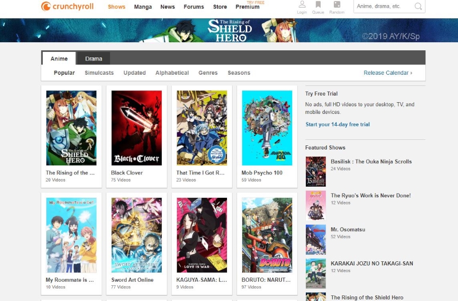 how to download shows on crunchyroll