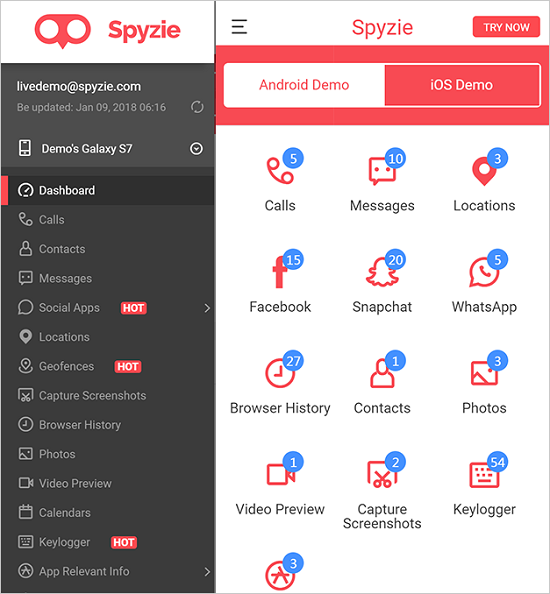 Spyzie App