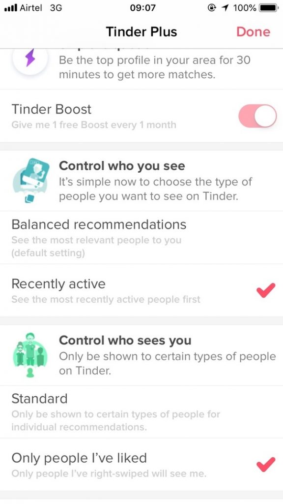 Turn feed to how off tinder Any way