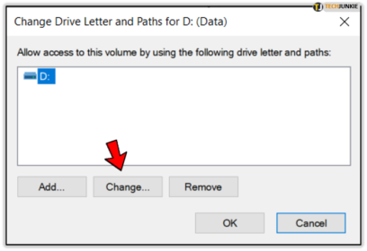 CHANGE NETWORK DRIVE LETTER visual data 3