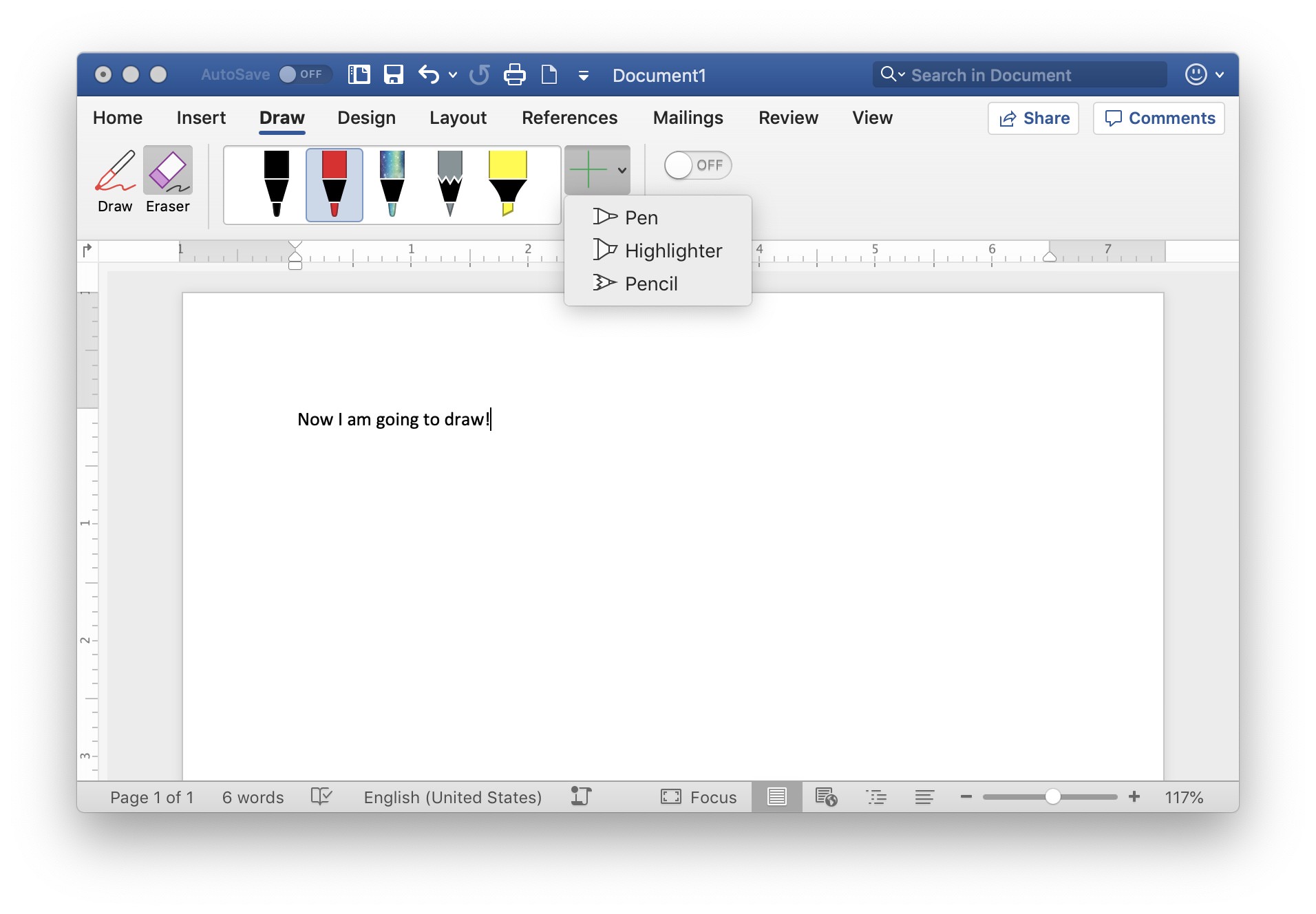 How To Draw in Microsoft Word Documents