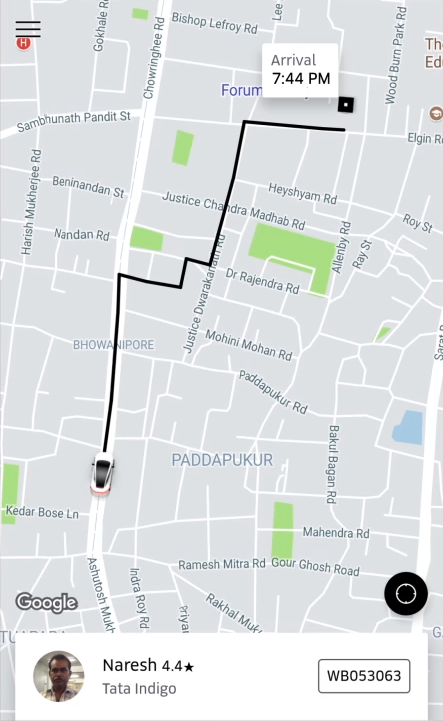 change location in uber
