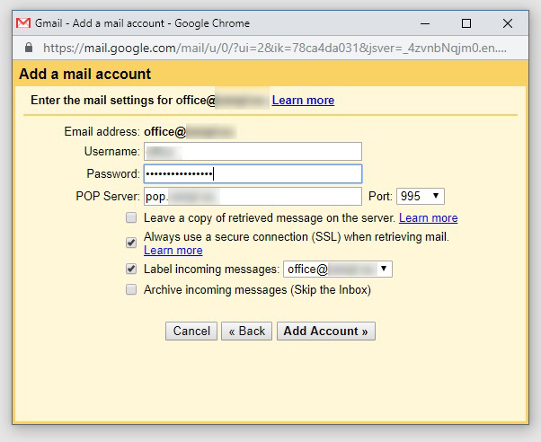 forward email to gmail