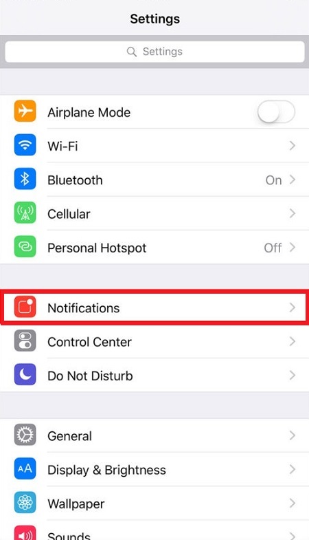 iphone notifications