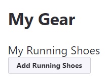 strava Add Running Shoes