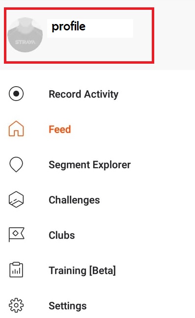 strava profile name