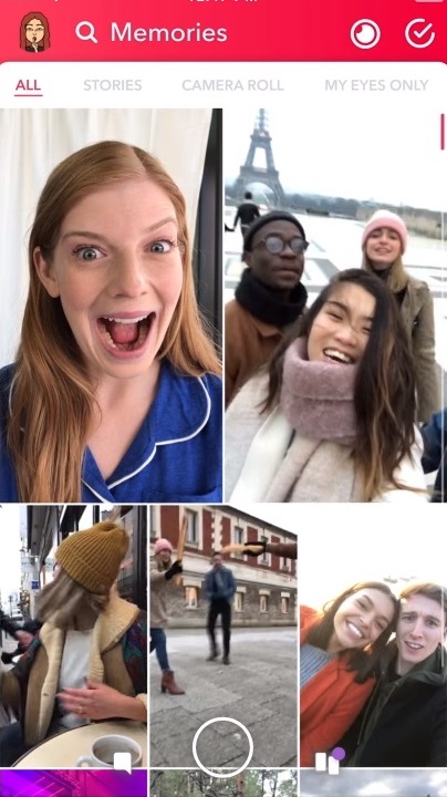 snapchat memories
