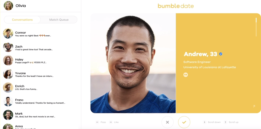 Bumble Order Profiles