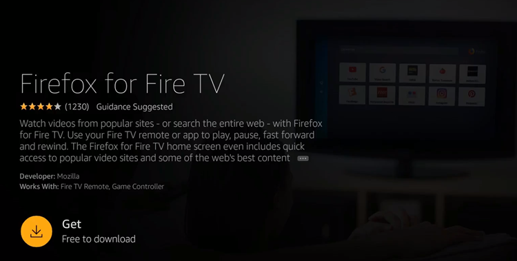 Firefox on FireTv