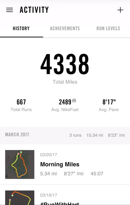 nike run club benchmark run