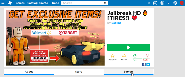 How To Find Empty Servers On Roblox - roblox plus ultra codes