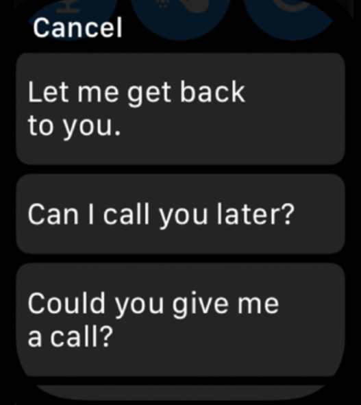 Send a Message from Apple Watch