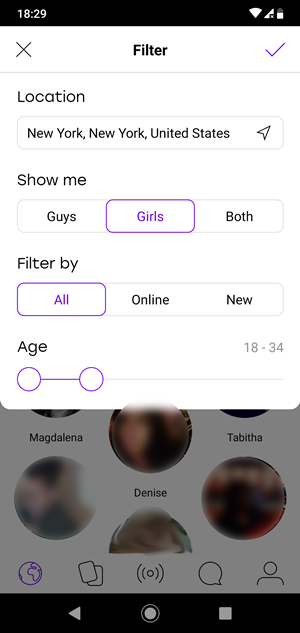 On detect badoo invisible Detect Invisibility