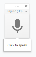 google doc voice typing