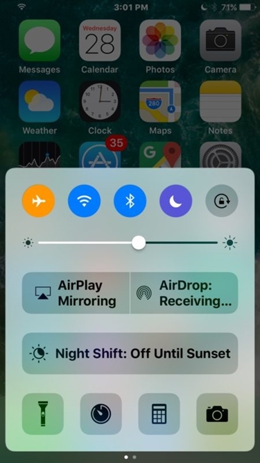 iOS Bluetooth On