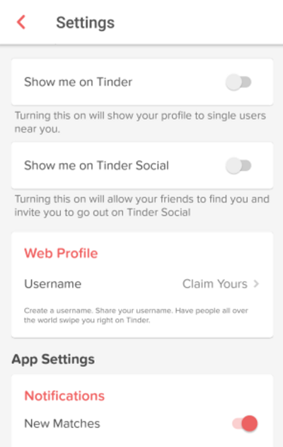 tinder common connections