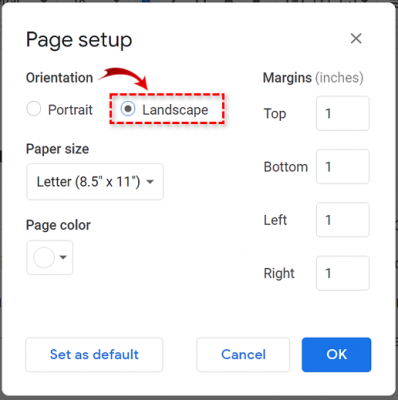How To Make Google Docs Landscape - Tech Junkie