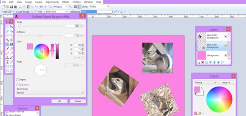 Make a Photo Collage in Paint