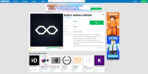 how to use admin on your roblox game