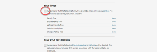 deleting trees