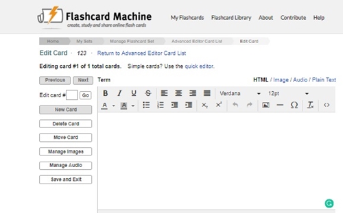 flashcardmachine