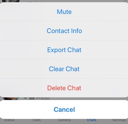 from iOS to android via email