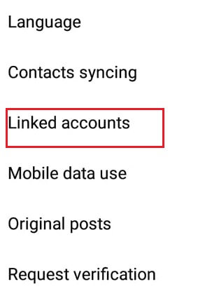 linked accounts