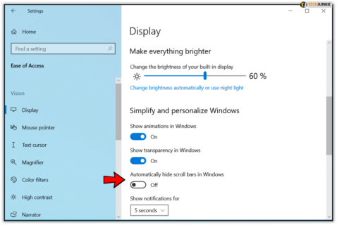 How To Make Scrollbars Always Show Tech Junkie How To Make Scrollbars Always Show Tech Junkie