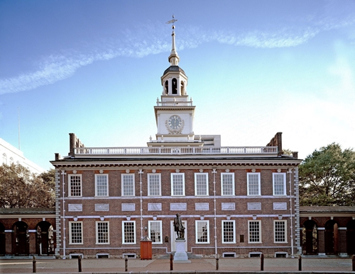 Independence Hall Captions