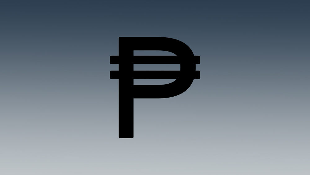 Peso Sign in Word