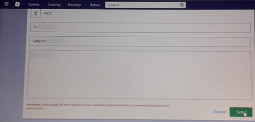 How To Send A Message On Roblox To Someone Who S Not Your Friend - how to send robux to your friends 2019