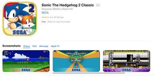 Sonic the Hedgehog 2 Classic