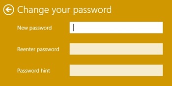 change password