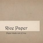 ricepaper