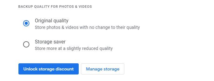 Backup Quality For Photos & Videos