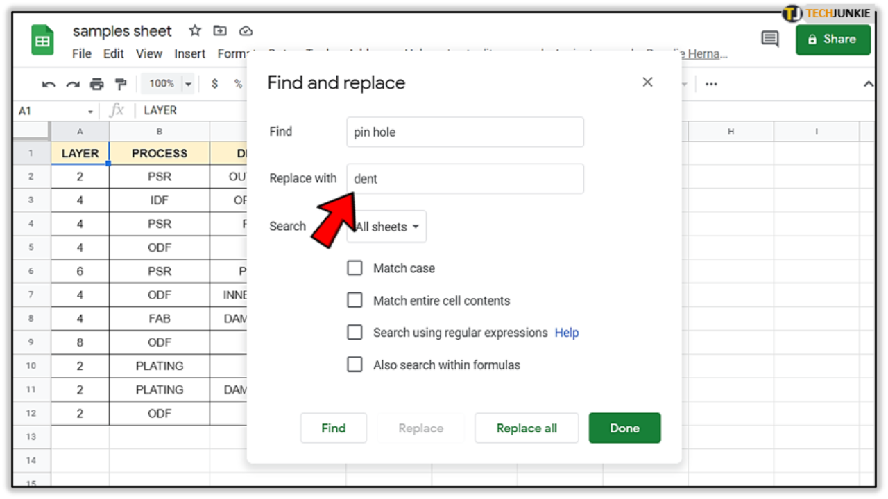 How to Search for Text in Cells in Google Sheets Tech Junkie