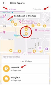 crime reports map