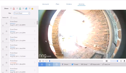 Ring video best sale recording