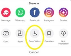 save video