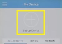 set up device