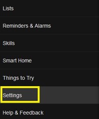 find mac address for amazon echo