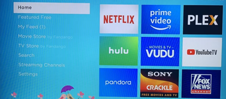 roku home screen